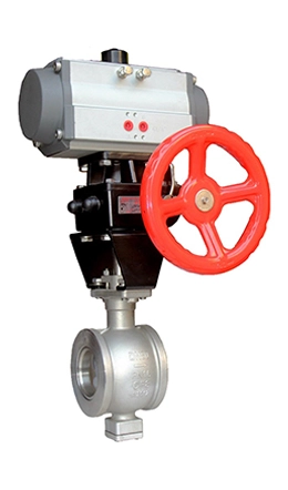 Pneumatic Segment Ball Valve