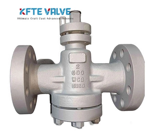 Flanged Ends Lubricated Plug Valve