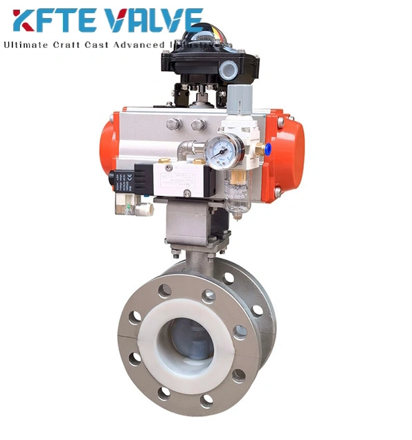PTFE Lined Butterfly Valve