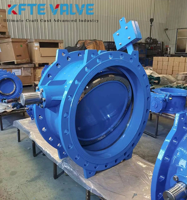 Tilting Disc Check Valve With Counterweight and Hydraulic Damper