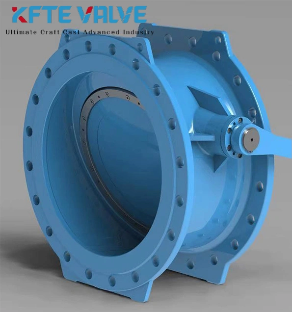 Tilting Disc Check Valve With Counterweight and Hydraulic Damper