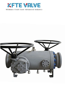 Trunnion DBB Ball Valve