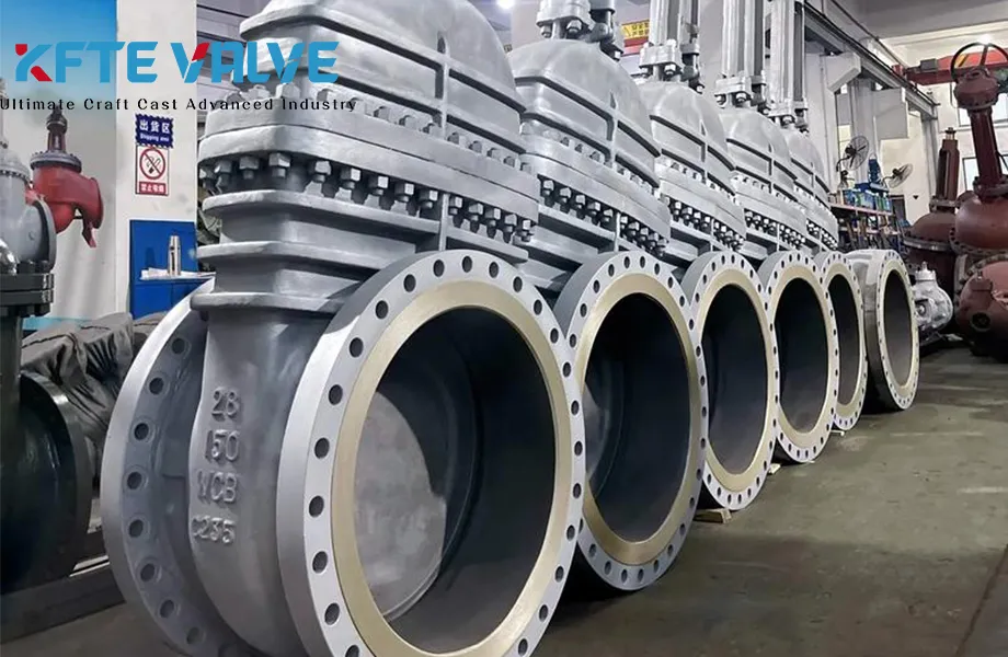 KFTE Successfully Delivers a Batch of Wedge Gate Valves, Demonstrating Superior Quality and Customer Trust